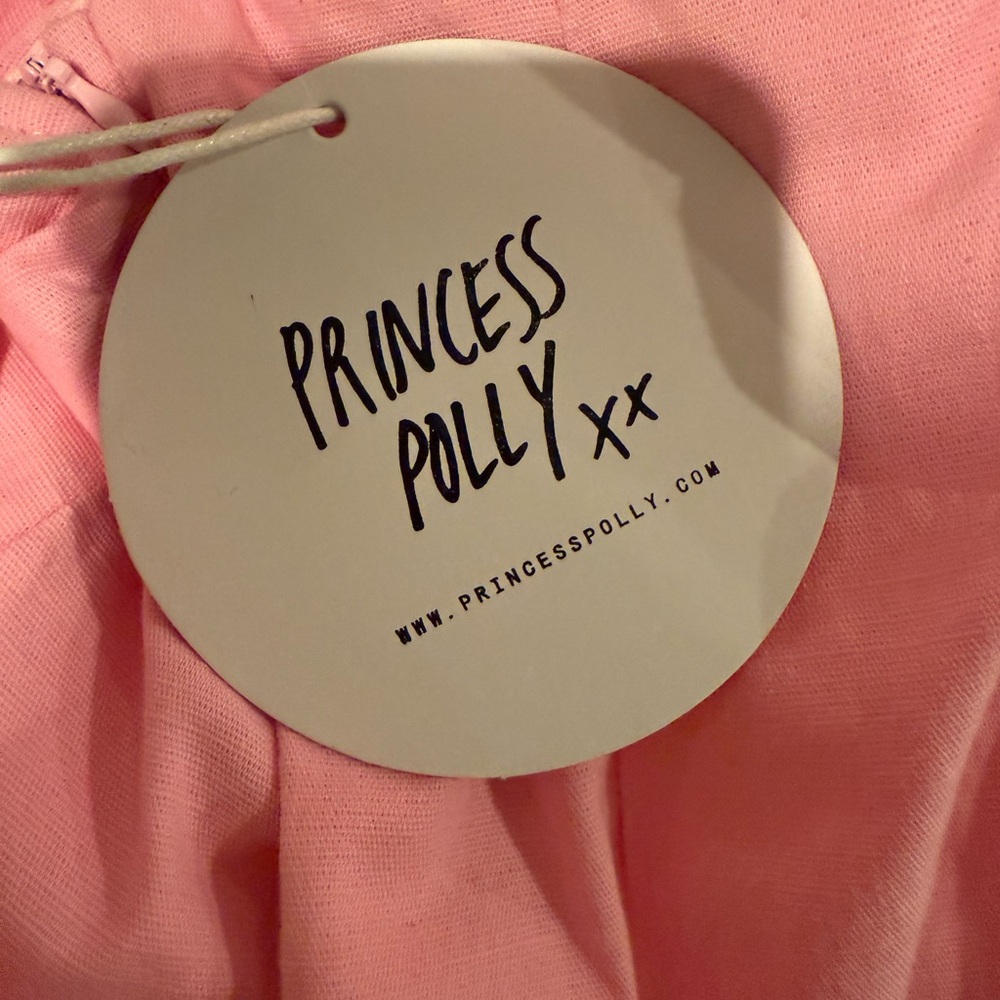 Pink Ruched Mini Dress - Picture 4 of 5